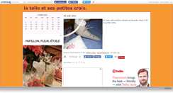 Desktop Screenshot of elisabroderies.canalblog.com
