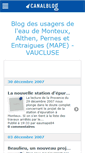 Mobile Screenshot of eaumape84.canalblog.com