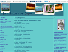 Tablet Screenshot of lesheuresdecoton.canalblog.com
