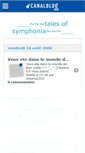 Mobile Screenshot of empirtosymphonia.canalblog.com