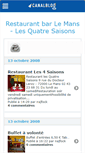Mobile Screenshot of lesquatresaisons.canalblog.com