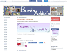 Tablet Screenshot of burdaaddicts.canalblog.com