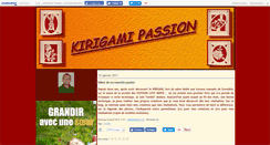 Desktop Screenshot of kirigamipassion.canalblog.com