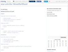 Tablet Screenshot of macreche.canalblog.com