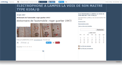 Desktop Screenshot of lavoixdesonmaitr.canalblog.com