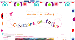 Desktop Screenshot of creationsdefolie.canalblog.com