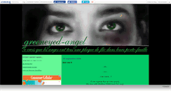 Desktop Screenshot of greeneyedangel.canalblog.com