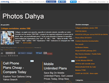 Tablet Screenshot of dahyaphotos2.canalblog.com