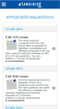 Mobile Screenshot of emcpracticeq.canalblog.com
