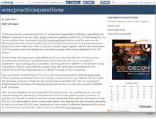 Tablet Screenshot of emcpracticeq.canalblog.com