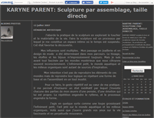 Tablet Screenshot of karyneparent.canalblog.com