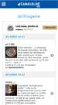 Mobile Screenshot of anxiogene.canalblog.com