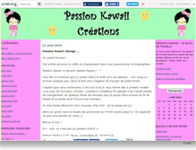 Tablet Screenshot of passionkawaii.canalblog.com