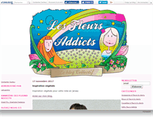 Tablet Screenshot of fleursaddicts.canalblog.com