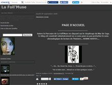 Tablet Screenshot of lafolmuse.canalblog.com