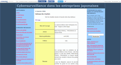 Desktop Screenshot of cyberwatchjapan.canalblog.com