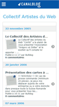 Mobile Screenshot of cartw.canalblog.com