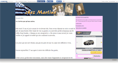 Desktop Screenshot of chezmartine.canalblog.com