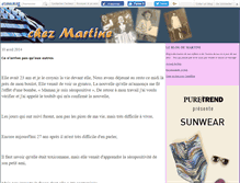 Tablet Screenshot of chezmartine.canalblog.com