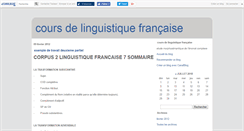 Desktop Screenshot of linguistica7.canalblog.com