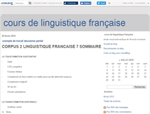 Tablet Screenshot of linguistica7.canalblog.com