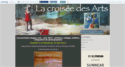 Desktop Screenshot of lacroiseedesarts.canalblog.com