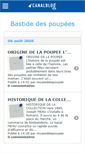 Mobile Screenshot of museedelapoupee.canalblog.com