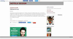 Desktop Screenshot of hotelsdesign.canalblog.com