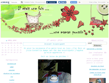 Tablet Screenshot of poussine03.canalblog.com