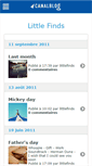 Mobile Screenshot of littlefinds.canalblog.com