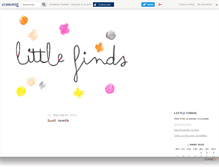 Tablet Screenshot of littlefinds.canalblog.com
