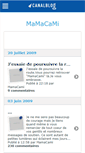 Mobile Screenshot of mamac.canalblog.com