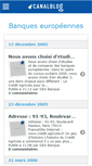 Mobile Screenshot of europbanques.canalblog.com