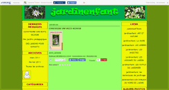 Desktop Screenshot of jardinenfant.canalblog.com
