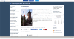 Desktop Screenshot of belgiqueinsolite.canalblog.com