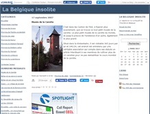 Tablet Screenshot of belgiqueinsolite.canalblog.com