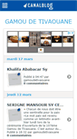 Mobile Screenshot of gamoudetivaouane.canalblog.com