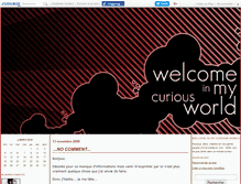 Tablet Screenshot of curiousworld.canalblog.com