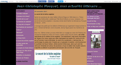 Desktop Screenshot of jcmacquetlivres.canalblog.com