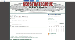 Desktop Screenshot of geostrategique.canalblog.com