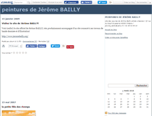 Tablet Screenshot of jeromebailly.canalblog.com