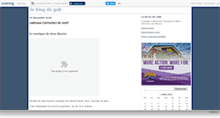 Desktop Screenshot of leblogdegab.canalblog.com