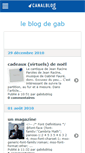 Mobile Screenshot of leblogdegab.canalblog.com