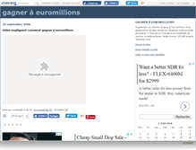 Tablet Screenshot of gagneuromillions.canalblog.com