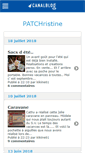 Mobile Screenshot of patchristine.canalblog.com