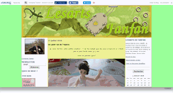 Desktop Screenshot of lesartsdefanfan.canalblog.com
