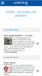 Mobile Screenshot of mayalabelge.canalblog.com