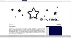 Desktop Screenshot of ettoiletoile.canalblog.com
