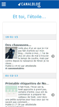Mobile Screenshot of ettoiletoile.canalblog.com