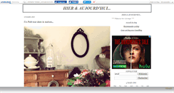 Desktop Screenshot of hieretaujourcath.canalblog.com